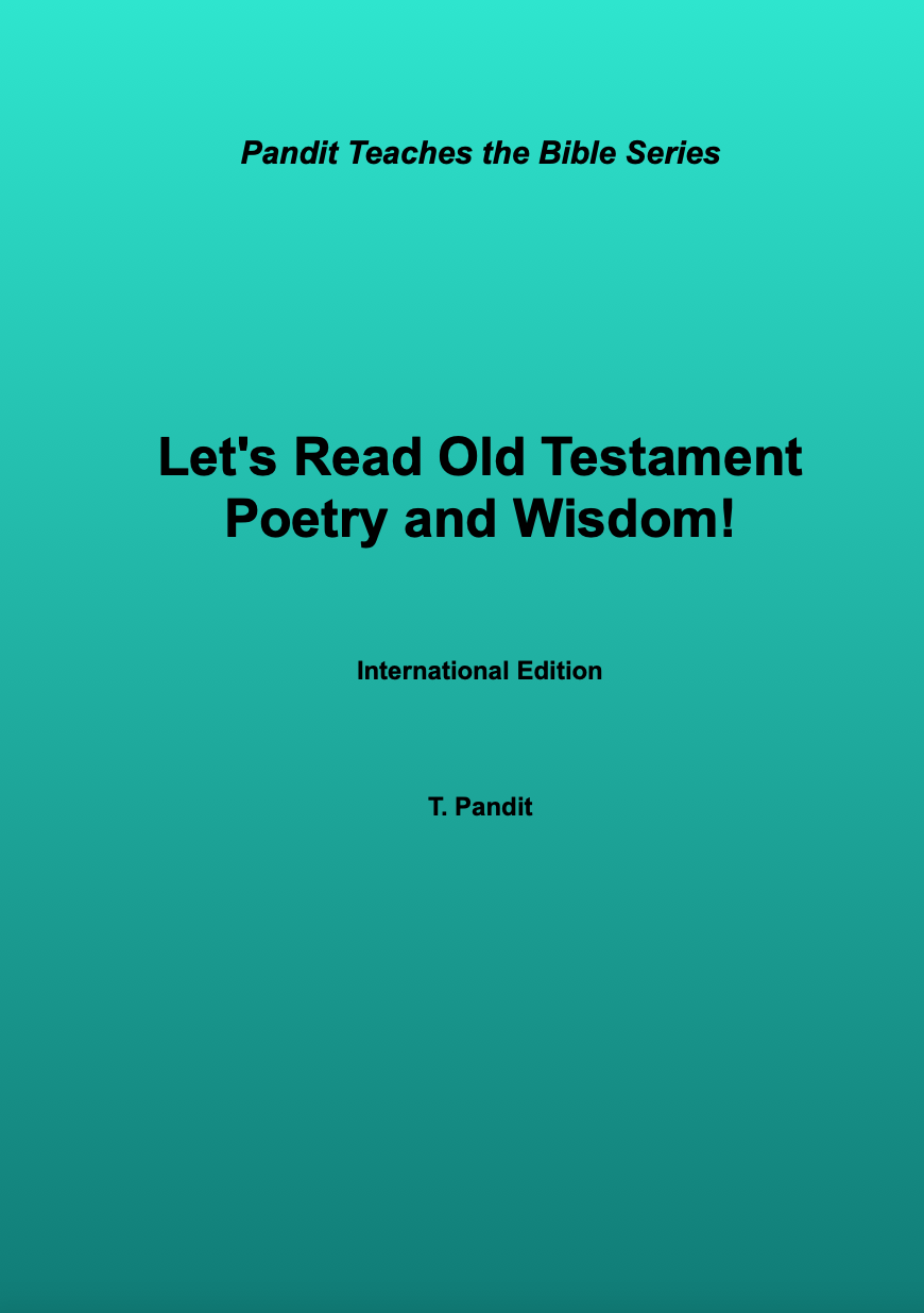 Old Testament Poetry & Wisdom